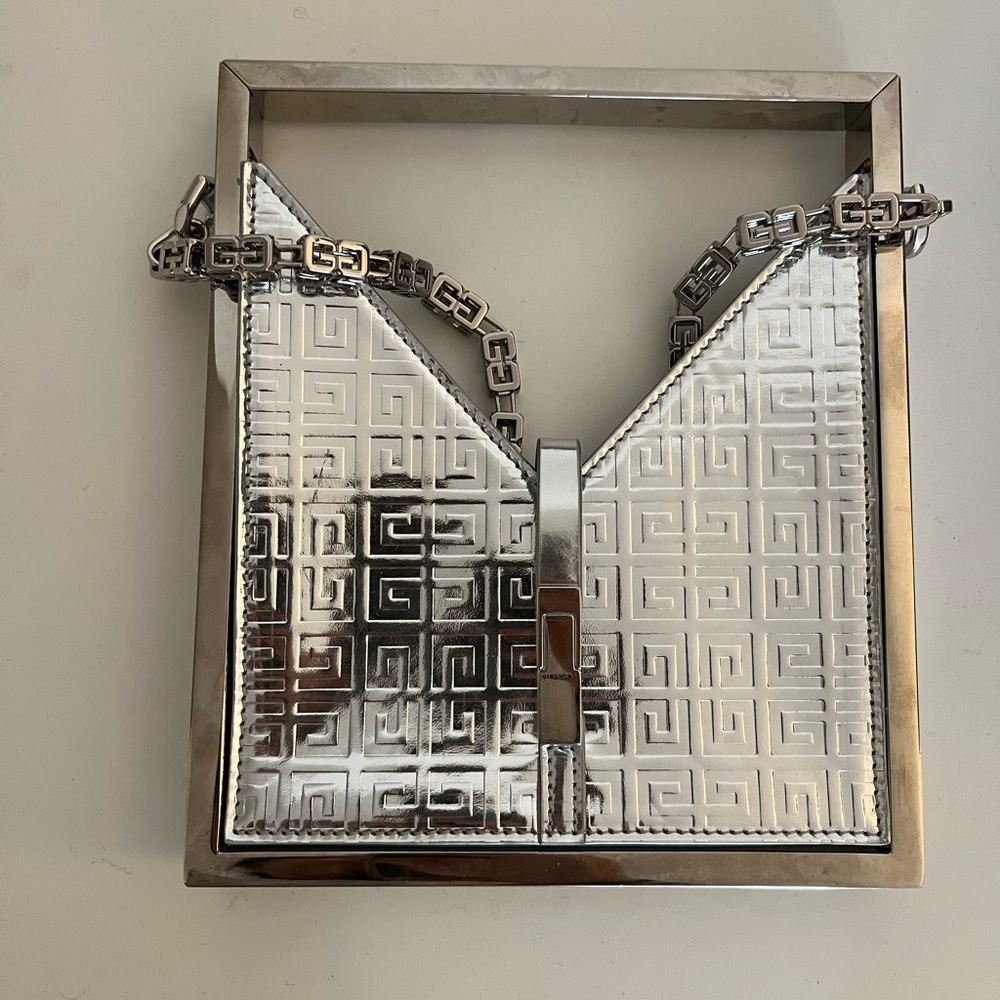 Givenchy Micro Cut Out bag with frame